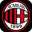 AC米兰手u机即时比分手机版队红黑队徽标志
